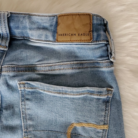 American Eagle super hi rise jegging size 00R - Picture 8 of 9